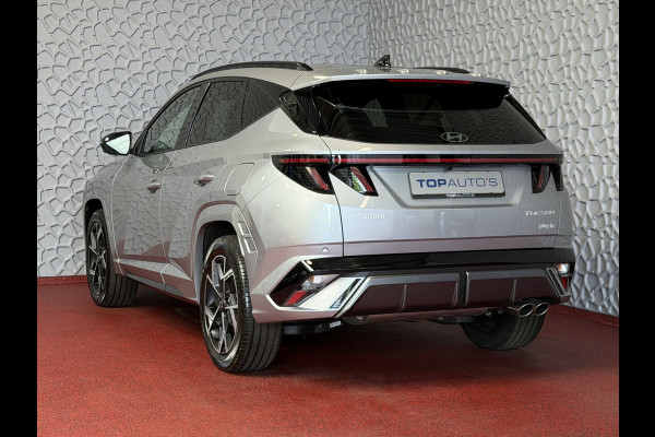 Hyundai Tucson .6 T-GDI PHEV N-LINE NIEUW 360CAM ELEK.KLEP MEMORY STOEL VERWARMD/KOELING SUBWFR 19" LMV ZWARTE HEMEL STUURVERW. PLUG IN HYBRIDE