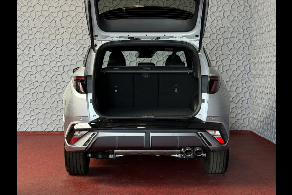 Hyundai Tucson .6 T-GDI PHEV N-LINE NIEUW 360CAM ELEK.KLEP MEMORY STOEL VERWARMD/KOELING SUBWFR 19" LMV ZWARTE HEMEL STUURVERW. PLUG IN HYBRIDE