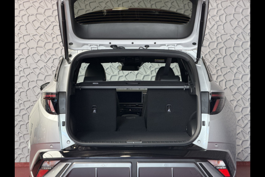 Hyundai Tucson .6 T-GDI PHEV N-LINE NIEUW 360CAM ELEK.KLEP MEMORY STOEL VERWARMD/KOELING SUBWFR 19" LMV ZWARTE HEMEL STUURVERW. PLUG IN HYBRIDE
