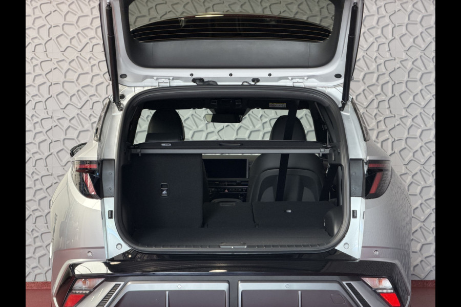 Hyundai Tucson .6 T-GDI PHEV N-LINE NIEUW 360CAM ELEK.KLEP MEMORY STOEL VERWARMD/KOELING SUBWFR 19" LMV ZWARTE HEMEL STUURVERW. PLUG IN HYBRIDE