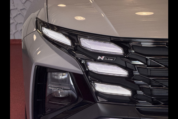 Hyundai Tucson .6 T-GDI PHEV N-LINE NIEUW 360CAM ELEK.KLEP MEMORY STOEL VERWARMD/KOELING SUBWFR 19" LMV ZWARTE HEMEL STUURVERW. PLUG IN HYBRIDE