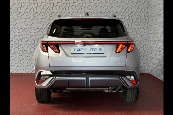 Hyundai Tucson .6 T-GDI PHEV N-LINE NIEUW 360CAM ELEK.KLEP MEMORY STOEL VERWARMD/KOELING SUBWFR 19" LMV ZWARTE HEMEL STUURVERW. PLUG IN HYBRIDE