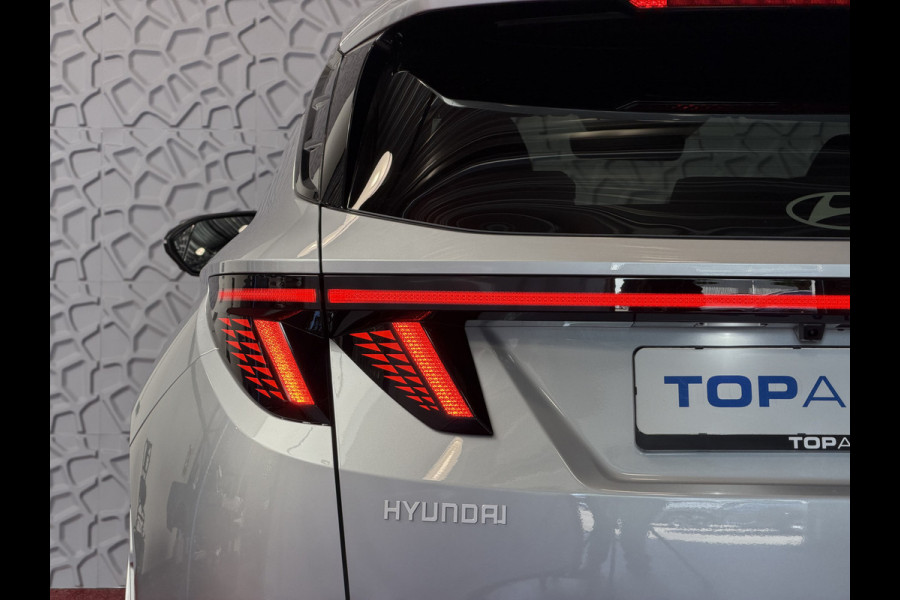 Hyundai Tucson .6 T-GDI PHEV N-LINE NIEUW 360CAM ELEK.KLEP MEMORY STOEL VERWARMD/KOELING SUBWFR 19" LMV ZWARTE HEMEL STUURVERW. PLUG IN HYBRIDE