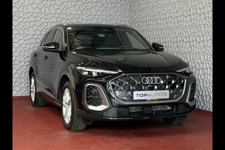 Audi Q5 2.0 TFSI E-HYBRID S-EDITION PASS.DISPLAY LEER PANO QUATTRO 300PK 360CAM TREKHAAK MATRIXX LED ELEK.STOEL. S-LINE S LINE
