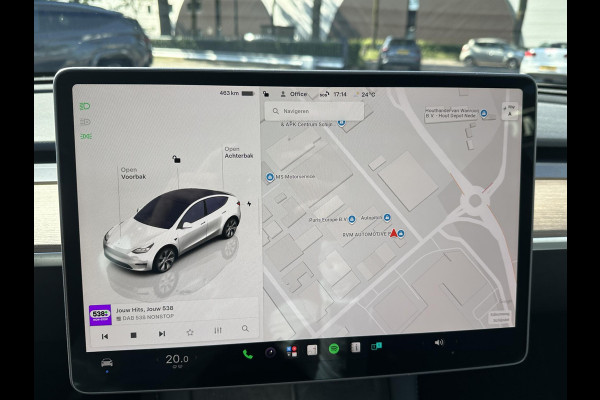 Tesla Model Y Long Range Dual AWD VAN: 39.900,- VOOR: 36.770,- UW WKVOORDEEL: 3.130,- | SOH 95% | AFNEEMBARE TREKHAAK|  RIJKLAAR GELEVERD | 12 MND BOVAG GARANTIE | TESLA GARANTIE ACCU + AANDRIJFLIJN T/M 08-2031/ 192.000KM|
