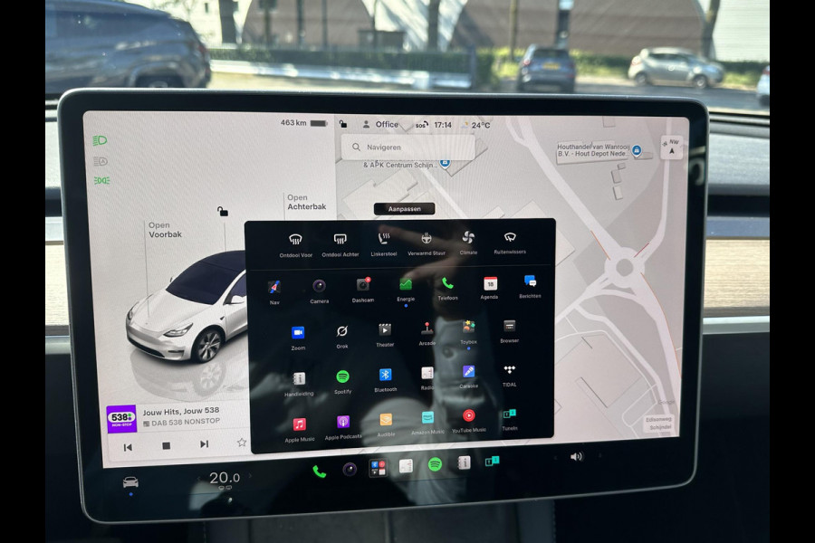 Tesla Model Y Long Range Dual AWD VAN: 39.900,- VOOR: 36.770,- UW WKVOORDEEL: 3.130,- | SOH 95% | AFNEEMBARE TREKHAAK|  RIJKLAAR GELEVERD | 12 MND BOVAG GARANTIE | TESLA GARANTIE ACCU + AANDRIJFLIJN T/M 08-2031/ 192.000KM|