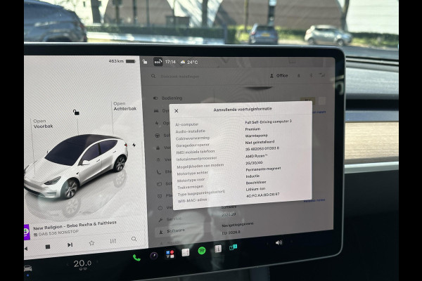 Tesla Model Y Long Range Dual AWD VAN: 39.900,- VOOR: 36.770,- UW WKVOORDEEL: 3.130,- | SOH 95% | AFNEEMBARE TREKHAAK|  RIJKLAAR GELEVERD | 12 MND BOVAG GARANTIE | TESLA GARANTIE ACCU + AANDRIJFLIJN T/M 08-2031/ 192.000KM|