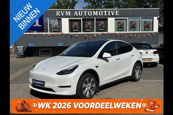Tesla Model Y Long Range Dual AWD VAN: 39.900,- VOOR: 36.770,- UW WKVOORDEEL: 3.130,- | SOH 95% | AFNEEMBARE TREKHAAK|  RIJKLAAR GELEVERD | 12 MND BOVAG GARANTIE | TESLA GARANTIE ACCU + AANDRIJFLIJN T/M 08-2031/ 192.000KM|