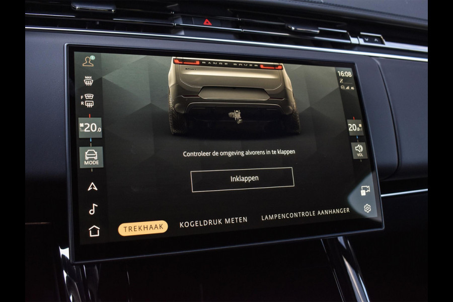 Land Rover Range Rover Sport 3.0 P550e Autobiography PHEV | NL-Auto | 405kw | Panoramadak | Memory Seats | Adaptieve Cruise | 360 Camera | Head-Up | Meridian 3D Surround | Soft-Close | Trekhaak | Achteras besturing | Ambiance interieur |