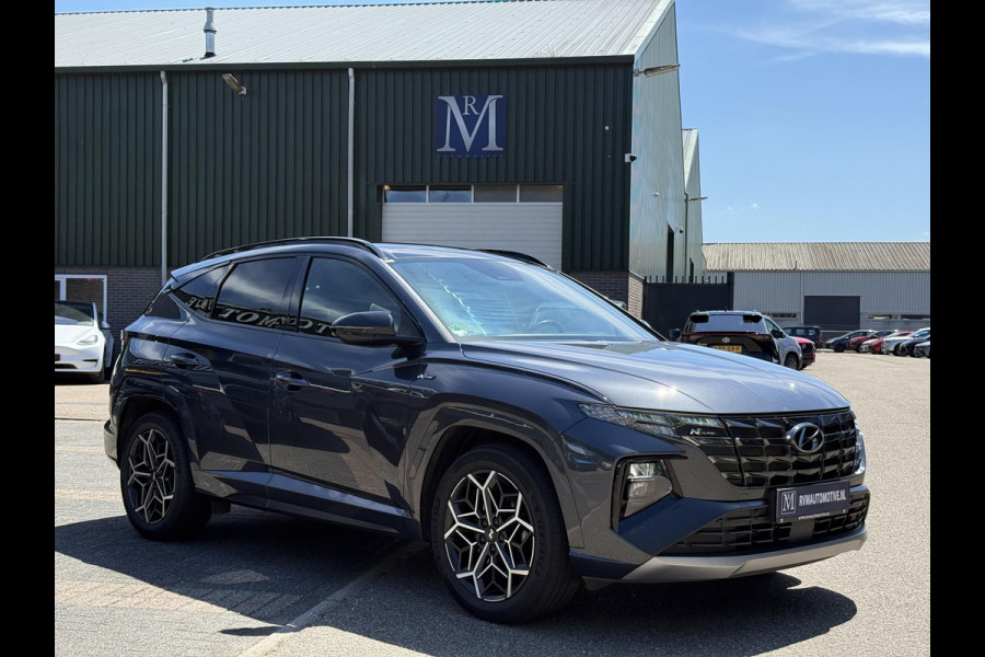 Hyundai Tucson 1.6 T-GDI HEV N Line VAN: 36.900,- VOOR: 34.877,- UW WKVOORDEEL: 2.023,-| PANO |DEALER ONDERHOUDEN| HYUNDAI GARANTIE T/M 02-2028| STOELVENTILATIE + VERWARMING| CAMERA | FULL OPTIONS| ACHTERBANK VERWARMD