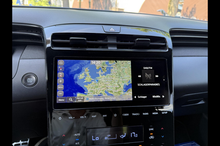 Hyundai Tucson 1.6 T-GDI HEV N Line VAN: 36.900,- VOOR: 34.877,- UW WKVOORDEEL: 2.023,-| PANO |DEALER ONDERHOUDEN| HYUNDAI GARANTIE T/M 02-2028| STOELVENTILATIE + VERWARMING| CAMERA | FULL OPTIONS| ACHTERBANK VERWARMD