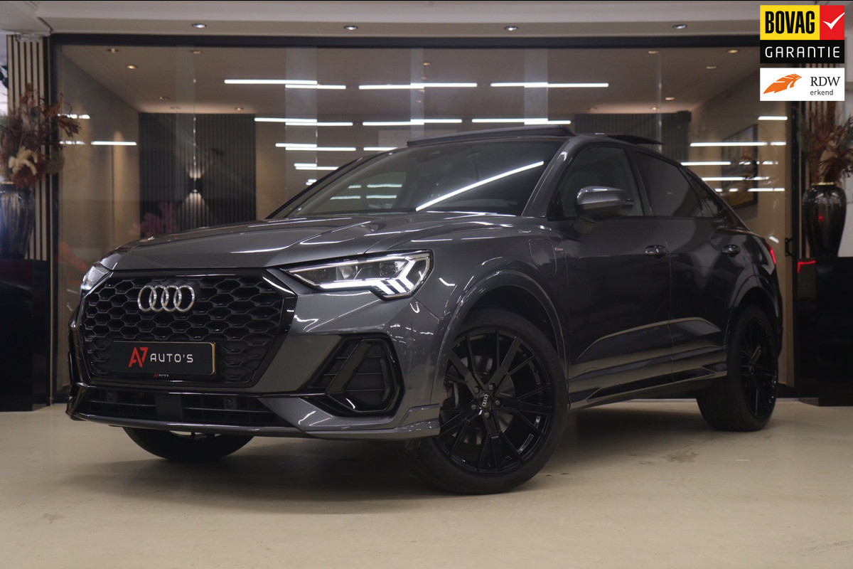 Audi Q3 Sportback 45 TFSI e 3X S-LINE PANO/SONOS/CAM/BLINDES/ACC/KEYLES/VOL