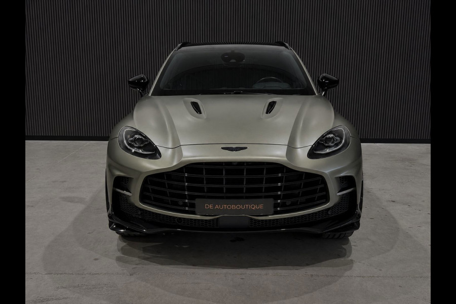 Aston Martin Dbx 4.0 V8 707 / Fabrieksgarantie tot 26.10.2026 / Matt groen / 360 Camera / Carbon delen
