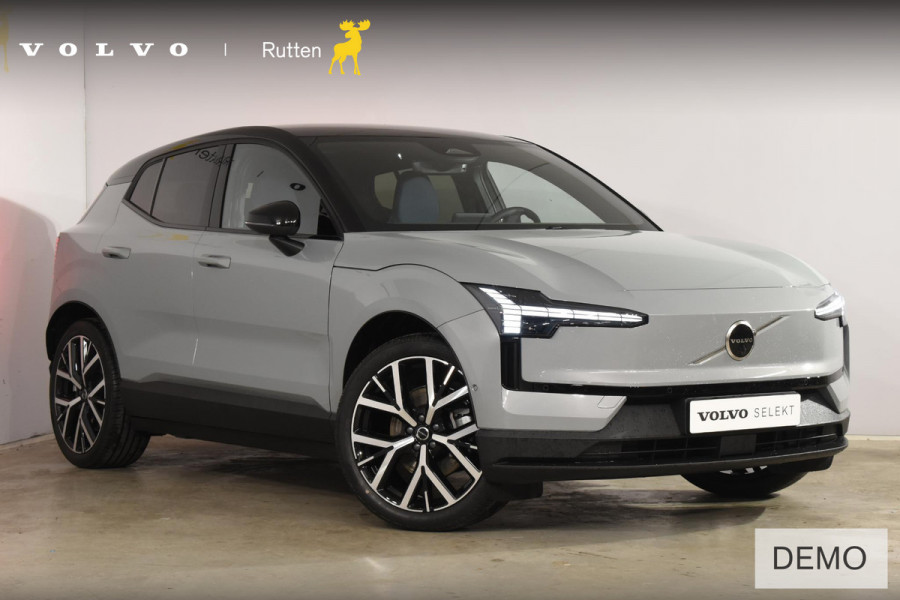 Volvo EX30 272PK Single Motor Extended Range Ultra 69kWh / Extra getint glas / Climate Pack / Panoramadak / 360 Camera / Elektrisch verstelbare stoelen / 20" Lichtmetalen velgen
