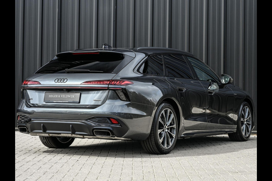 Audi A6 Avant 2.0 e-hybrid quattro S edition | Memory Seats | Achteras besturing | 360 Camera | Adaptive Cruise | Stoelverwarming | Trekhaak | Keyless Entry |