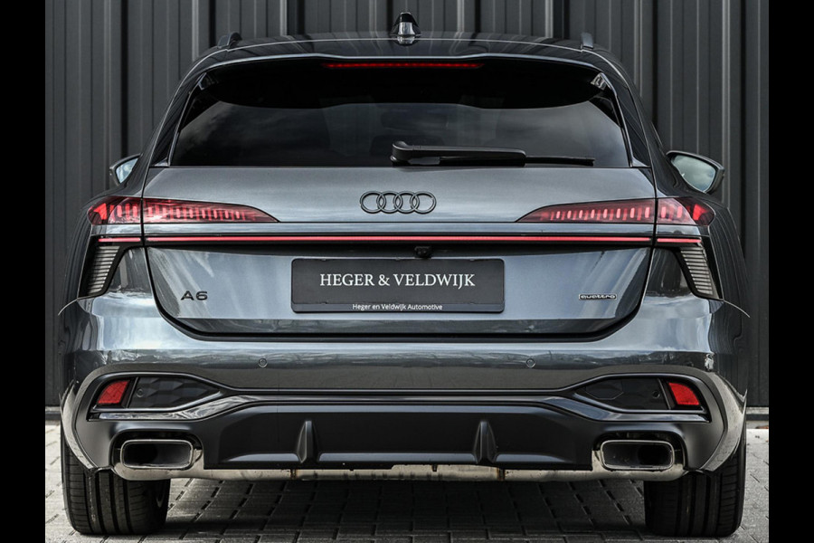 Audi A6 Avant 2.0 e-hybrid quattro S edition | Memory Seats | Achteras besturing | 360 Camera | Adaptive Cruise | Stoelverwarming | Trekhaak | Keyless Entry |