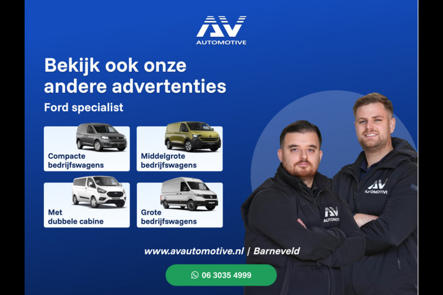 Ford Transit Custom 320 2.0 TDCI L2H1 DC | Dubbel Cabine | L+R Schuifdeur | 5-Zitter | Camera | CarPlay | Lane Assist | PDC V+A | Raptor Edition | Verlengde fabrieksgarantie tot 12-2029
