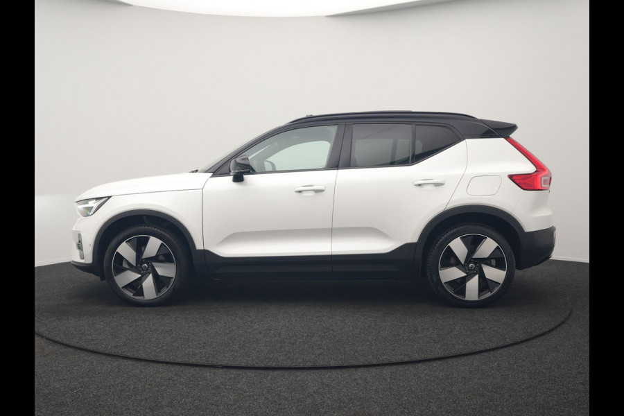 Volvo XC40 Recharge Ultimate 69 kWh 231pk Dealer O.H. | Panodak | Adaptive Cruise | Warmtepomp | 360 Camera | Harman / Kardon | Alcantara Sportstoelen Memory & Verwarmd | Stuur Verwarmd | Keyless | Blis | Apple Carplay | Google Assistent |
