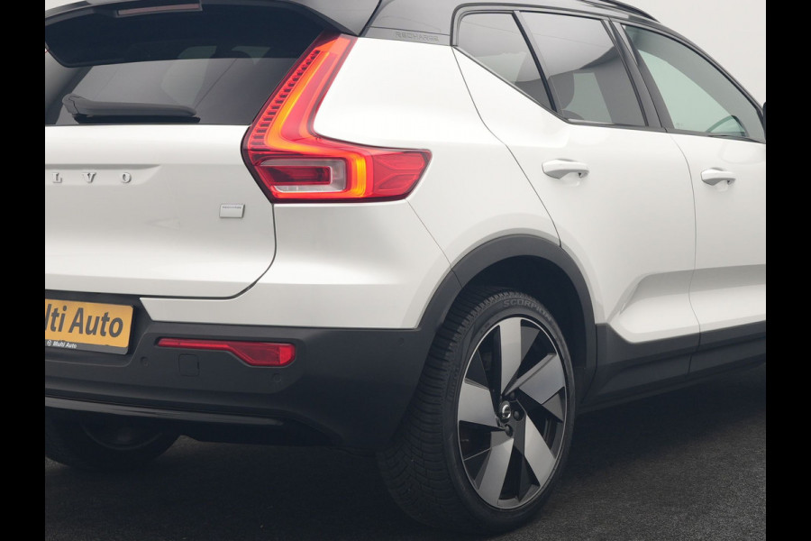 Volvo XC40 Recharge Ultimate 69 kWh 231pk Dealer O.H. | Panodak | Adaptive Cruise | Warmtepomp | 360 Camera | Harman / Kardon | Alcantara Sportstoelen Memory & Verwarmd | Stuur Verwarmd | Keyless | Blis | Apple Carplay | Google Assistent |