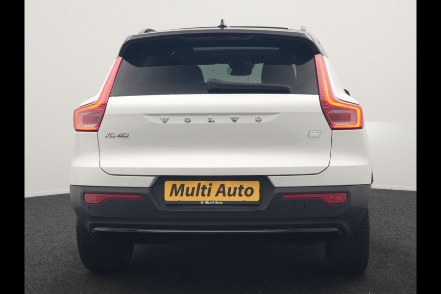 Volvo XC40 Recharge Ultimate 69 kWh 231pk Dealer O.H. | Panodak | Adaptive Cruise | Warmtepomp | 360 Camera | Harman / Kardon | Alcantara Sportstoelen Memory & Verwarmd | Stuur Verwarmd | Keyless | Blis | Apple Carplay | Google Assistent |