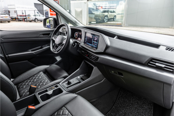 Volkswagen Caddy Cargo 2.0 TDI DSG | L+R Schuifdeur | ACC | Side Assist | Lane Assist | Virtual Cockpit | Camera | CarPlay | Stoelverwarming | LED Koplampen | Sidebars | Spoilerkit | DAB | Fabrieksgarantie | Facelift model | BPM Vrij