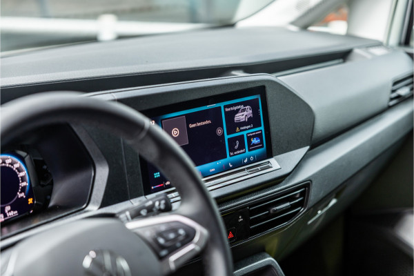 Volkswagen Caddy Cargo 2.0 TDI DSG | L+R Schuifdeur | ACC | Side Assist | Lane Assist | Virtual Cockpit | Camera | CarPlay | Stoelverwarming | LED Koplampen | Sidebars | Spoilerkit | DAB | Fabrieksgarantie | Facelift model | BPM Vrij