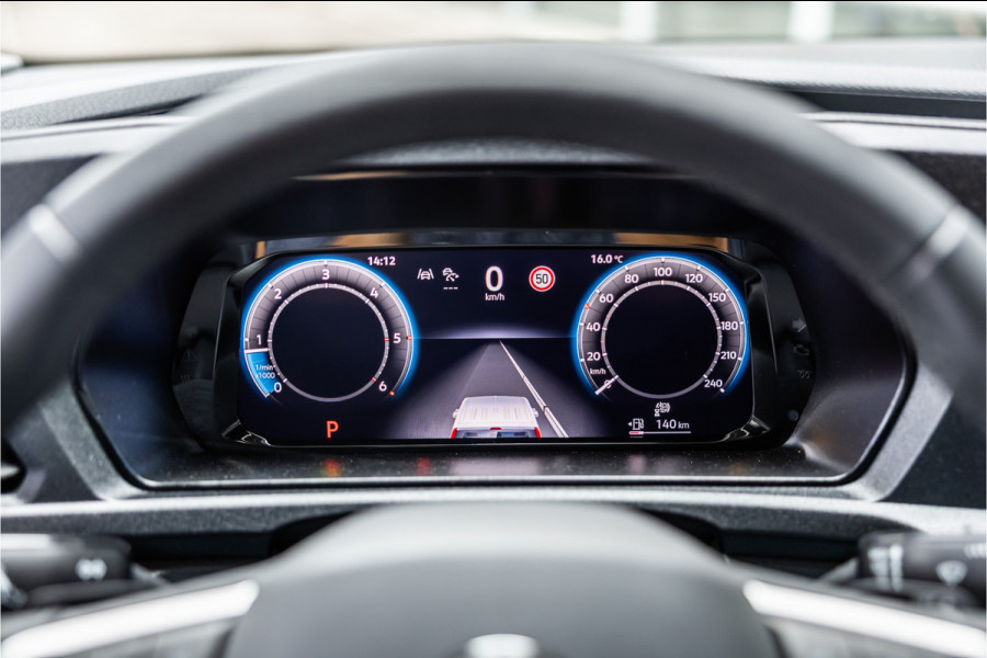 Volkswagen Caddy Cargo 2.0 TDI DSG | L+R Schuifdeur | ACC | Side Assist | Lane Assist | Virtual Cockpit | Camera | CarPlay | Stoelverwarming | LED Koplampen | Sidebars | Spoilerkit | DAB | Fabrieksgarantie | Facelift model | BPM Vrij
