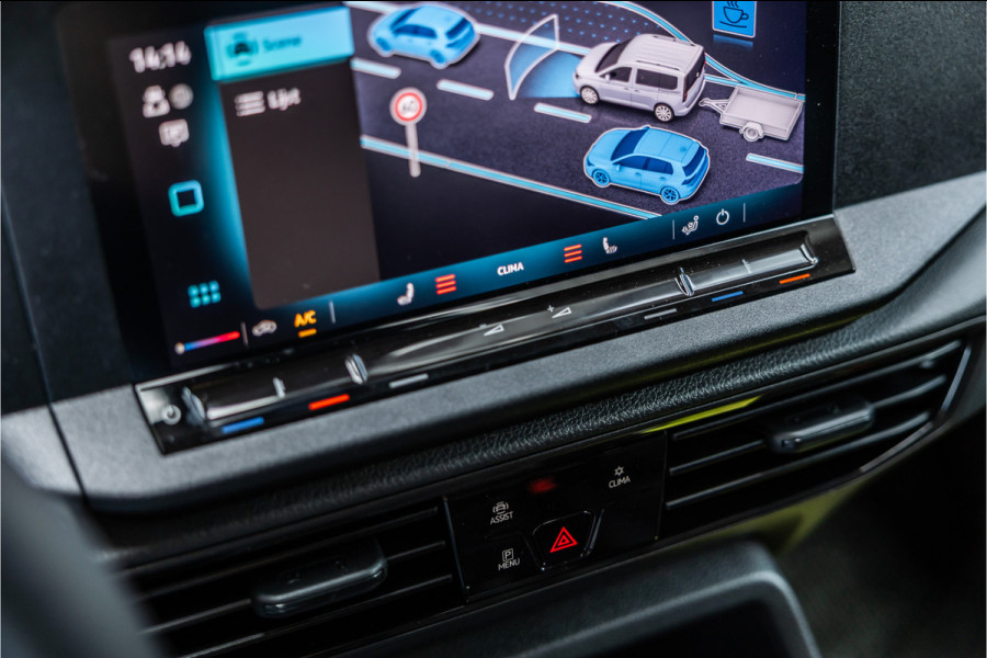 Volkswagen Caddy Cargo 2.0 TDI DSG | L+R Schuifdeur | ACC | Side Assist | Lane Assist | Virtual Cockpit | Camera | CarPlay | Stoelverwarming | LED Koplampen | Sidebars | Spoilerkit | DAB | Fabrieksgarantie | Facelift model | BPM Vrij