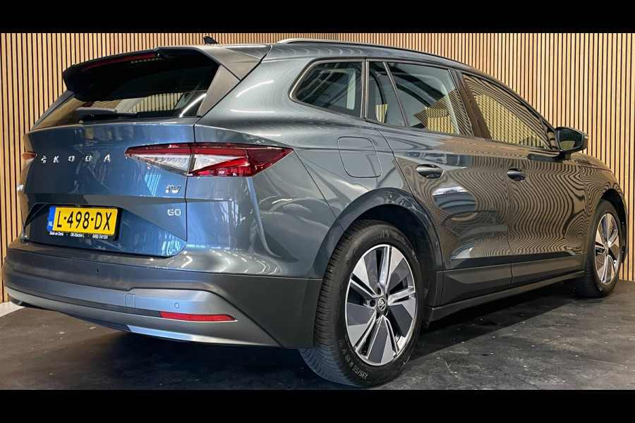 Škoda ENYAQ iV 60|89% SOH|1/2 LEDER|PANO|ACC|ELEK.INTERIEUR|STOEL+STUURVERW|CAMERA|CARPLAY|NAVIGATIE|NAP|INCLUSIEF BTW|1e EIGENAAR