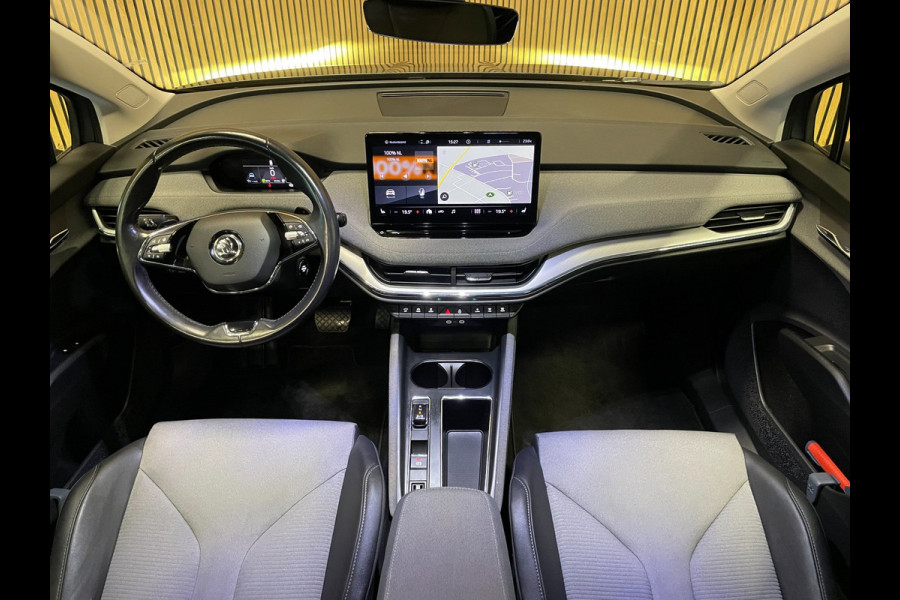 Škoda ENYAQ iV 60|89% SOH|1/2 LEDER|PANO|ACC|ELEK.INTERIEUR|STOEL+STUURVERW|CAMERA|CARPLAY|NAVIGATIE|NAP|INCLUSIEF BTW|1e EIGENAAR