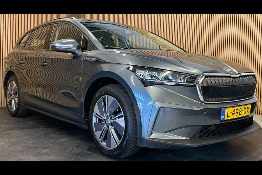 Škoda ENYAQ iV 60|89% SOH|1/2 LEDER|PANO|ACC|ELEK.INTERIEUR|STOEL+STUURVERW|CAMERA|CARPLAY|NAVIGATIE|NAP|INCLUSIEF BTW|1e EIGENAAR