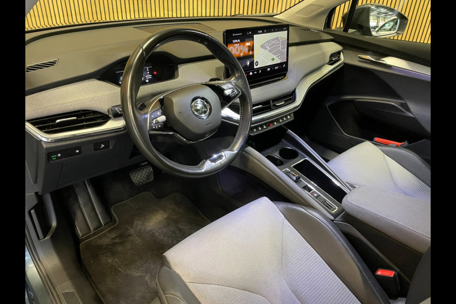 Škoda ENYAQ iV 60|89% SOH|1/2 LEDER|PANO|ACC|ELEK.INTERIEUR|STOEL+STUURVERW|CAMERA|CARPLAY|NAVIGATIE|NAP|INCLUSIEF BTW|1e EIGENAAR
