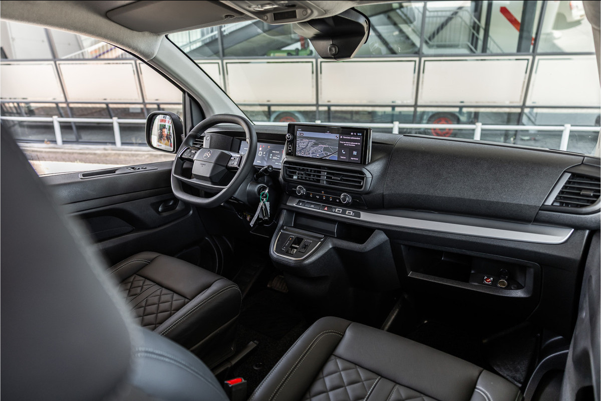 Citroën Jumpy 2.0 BlueHDI DC 180 L3 XL | Dubbel cabine | L+R Schuifdeur | Camera | CarPlay | DAB | Flippers | 5-Zitter | PDC | Navigatie | BPM Vrij | Fabrieksgarantie