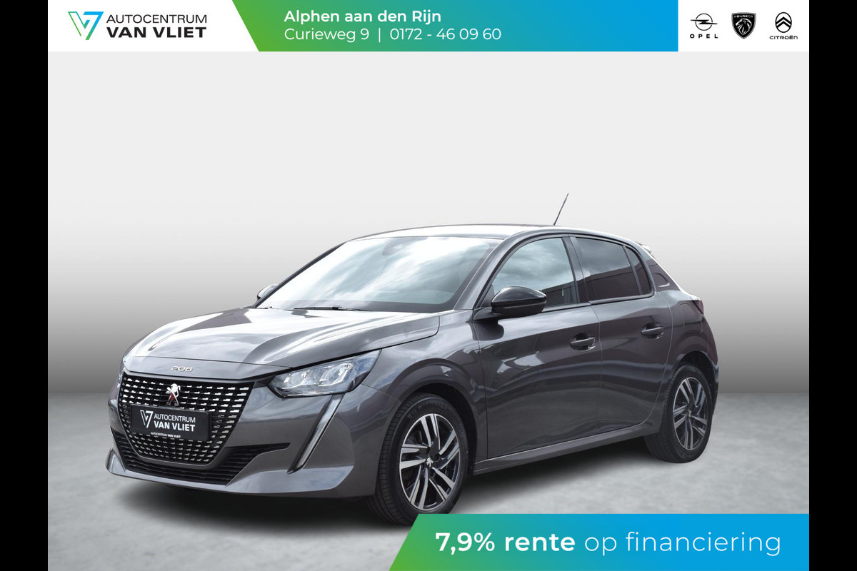 Peugeot 208 1.2 PureTech 100 Allure | NAVI | CLIMATE CONTROL | PARKEERSENSOREN MET CAMERA | CRUISE CONTROL | 36.259 KM