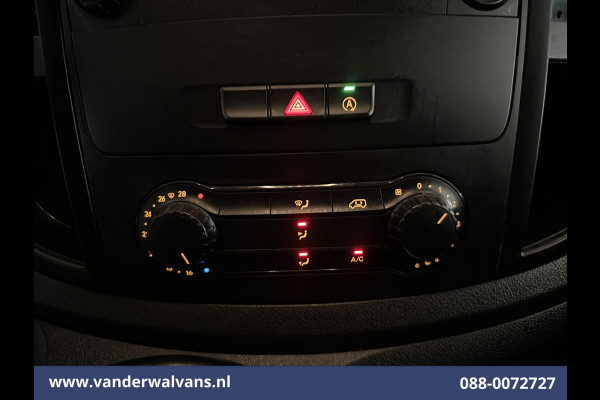 Mercedes-Benz Vito 114 CDI 136pk L2H1 Euro6 Airco | Navigatie | Camera | LM Velgen Cruisecontrol, Bumper in de kleur, Parkeersensoren, Achterklep, Stoelverwarming, Bijrijdersbank, Inrichting