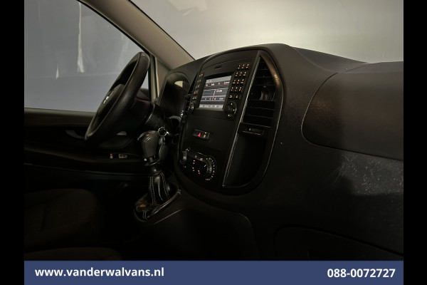 Mercedes-Benz Vito 114 CDI 136pk L2H1 Euro6 Airco | Navigatie | Camera | LM Velgen Cruisecontrol, Bumper in de kleur, Parkeersensoren, Achterklep, Stoelverwarming, Bijrijdersbank, Inrichting