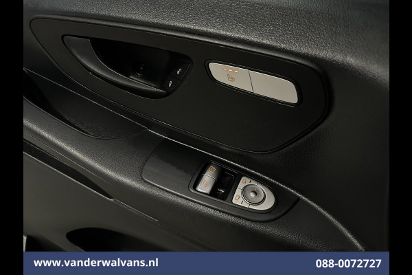 Mercedes-Benz Vito 114 CDI 136pk L2H1 Euro6 Airco | Navigatie | Camera | LM Velgen Cruisecontrol, Bumper in de kleur, Parkeersensoren, Achterklep, Stoelverwarming, Bijrijdersbank, Inrichting