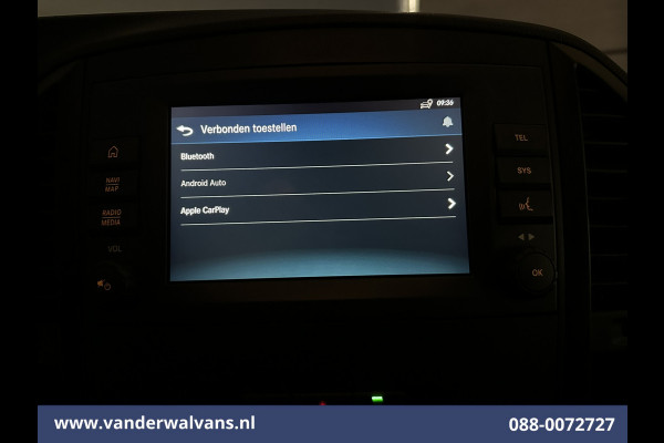 Mercedes-Benz Vito 114 CDI 136pk L2H1 Euro6 Airco | Camera | Navigatie | Cruisecontrol | Apple Carplay Android Auto, Parkeersensoren, Trekhaak, Bijrijdersbank