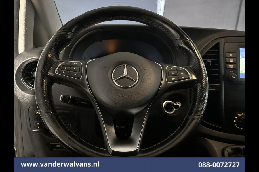 Mercedes-Benz Vito 114 CDI 136pk L2H1 Euro6 Airco | Camera | Navigatie | Cruisecontrol | Apple Carplay Android Auto, Parkeersensoren, Trekhaak, Bijrijdersbank