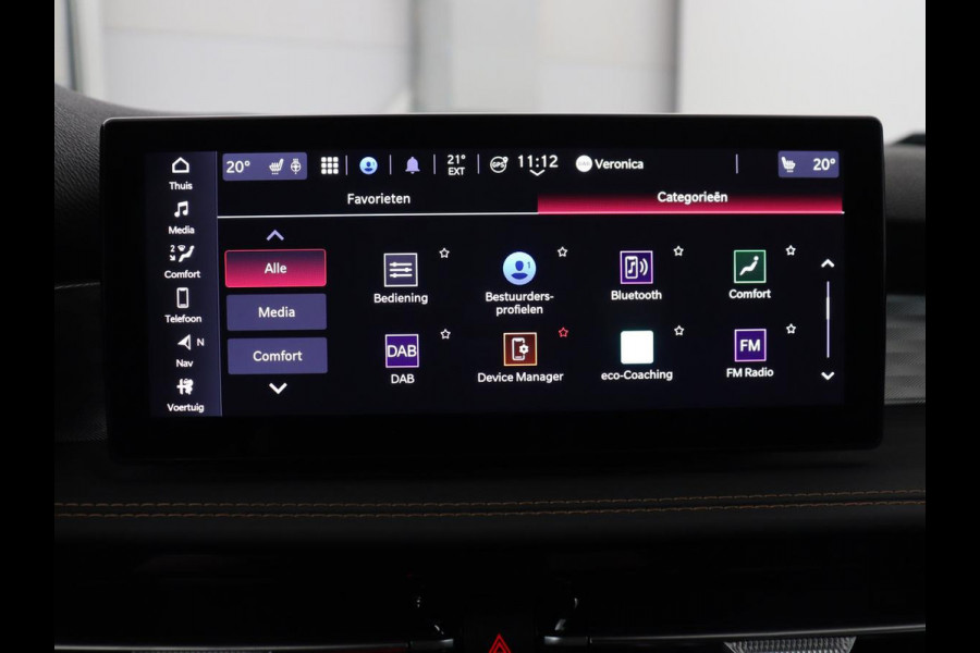 Alfa Romeo Tonale 1.3T PHEV Veloce 280PK Aut. Half Leder | Navi | DAB | Camera | Virtual Display | Navi | Carplay | Trekhaak | Climate Control | Stoelverwarming | Stuurverwarming