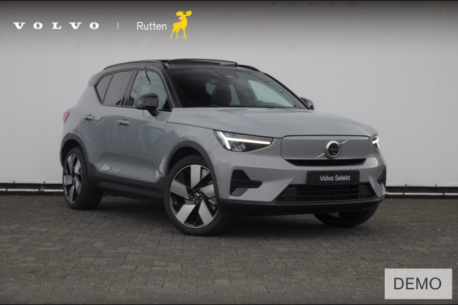 Volvo EX40 252PK Automaat Single Motor Extended Range Plus Panoramadak / Apple Carplay / Android Auto / Harman kardon audio / Adaptive cruise control / Pilot assist / Lichtmetalen velgen /