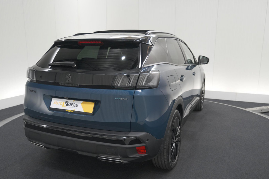 Peugeot 3008 1.6 HYbrid 225 GT Black Pack | Panoramadak | 360 Camera | Elektronische Kofferklep | Adaptieve Cruise Control