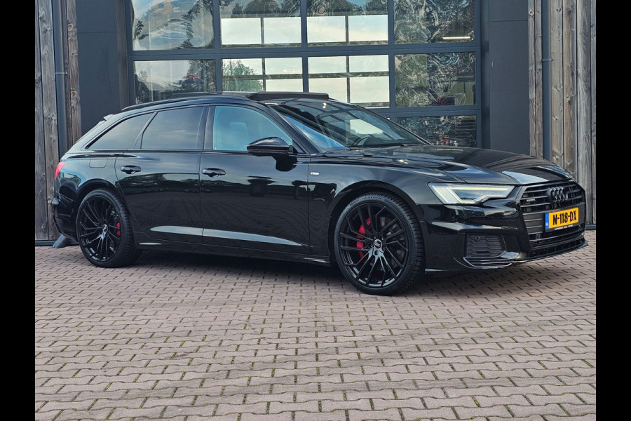 Audi A6 Avant 55 TFSI e quattro Competition | Matrix LED | Pano | Elek. trekhaak | Leder | Black pack | Magnetic ride | Stoelverwarming | Elek. achterklep | LMV 21" |