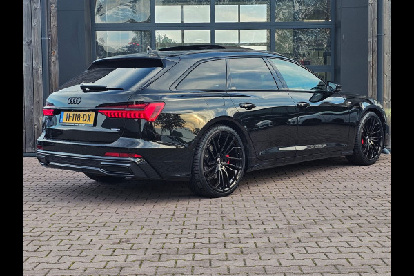 Audi A6 Avant 55 TFSI e quattro Competition | Matrix LED | Pano | Elek. trekhaak | Leder | Black pack | Magnetic ride | Stoelverwarming | Elek. achterklep | LMV 21" |