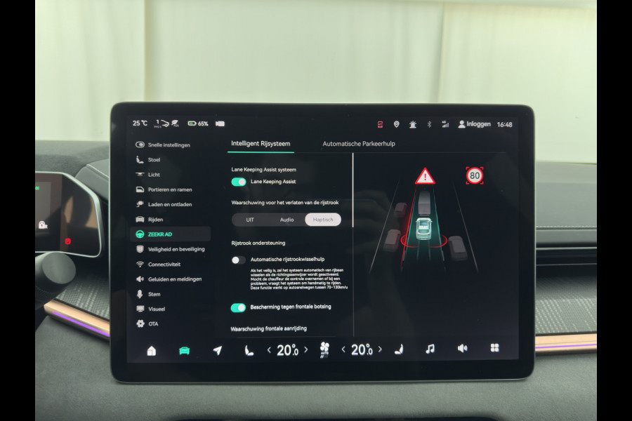 ZEEKR 001 AWD Performance 100 kWh {SoH-96%} [ 3-Fase-22 kW] (INCL-BTW) Aut. *HEATPUMP | PANO | LEATHER-MICROFIBRE | FULL-LED | BLINDSPOT | ADAPTIVE-CRUISE | YAMAHA-SOUND | HEATED-COMFORTSEATS | AMBIENTLIGHT | NAVI-FULLMAP | PRIVACY-GLASS | 22"ALU*
