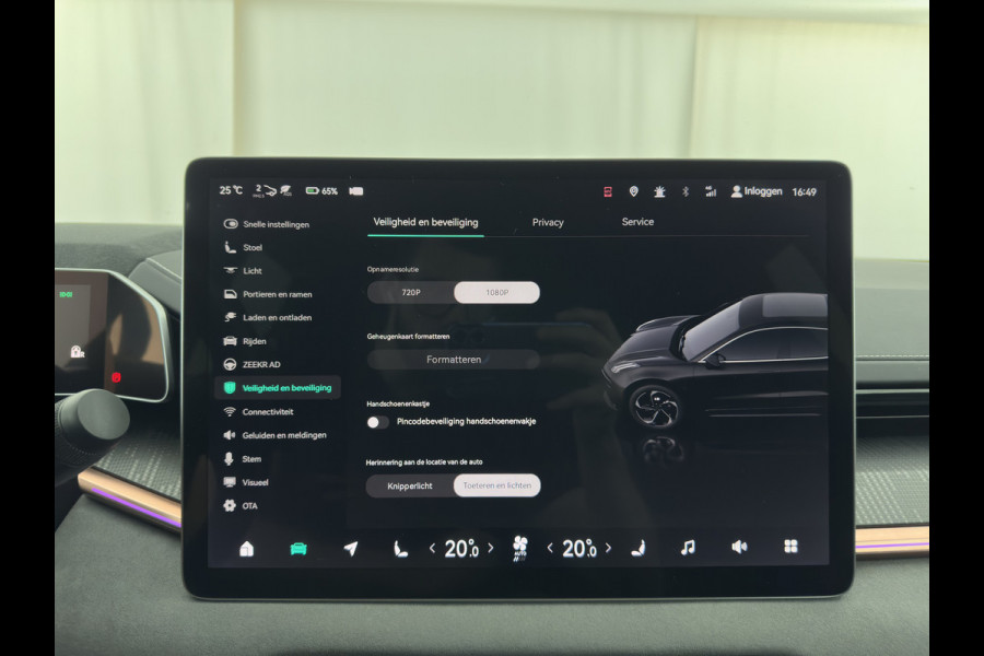 ZEEKR 001 AWD Performance 100 kWh {SoH-96%} [ 3-Fase-22 kW] (INCL-BTW) Aut. *HEATPUMP | PANO | LEATHER-MICROFIBRE | FULL-LED | BLINDSPOT | ADAPTIVE-CRUISE | YAMAHA-SOUND | HEATED-COMFORTSEATS | AMBIENTLIGHT | NAVI-FULLMAP | PRIVACY-GLASS | 22"ALU*