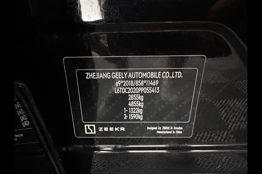 ZEEKR 001 AWD Performance 100 kWh {SoH-96%} [ 3-Fase-22 kW] (INCL-BTW) Aut. *HEATPUMP | PANO | LEATHER-MICROFIBRE | FULL-LED | BLINDSPOT | ADAPTIVE-CRUISE | YAMAHA-SOUND | HEATED-COMFORTSEATS | AMBIENTLIGHT | NAVI-FULLMAP | PRIVACY-GLASS | 22"ALU*