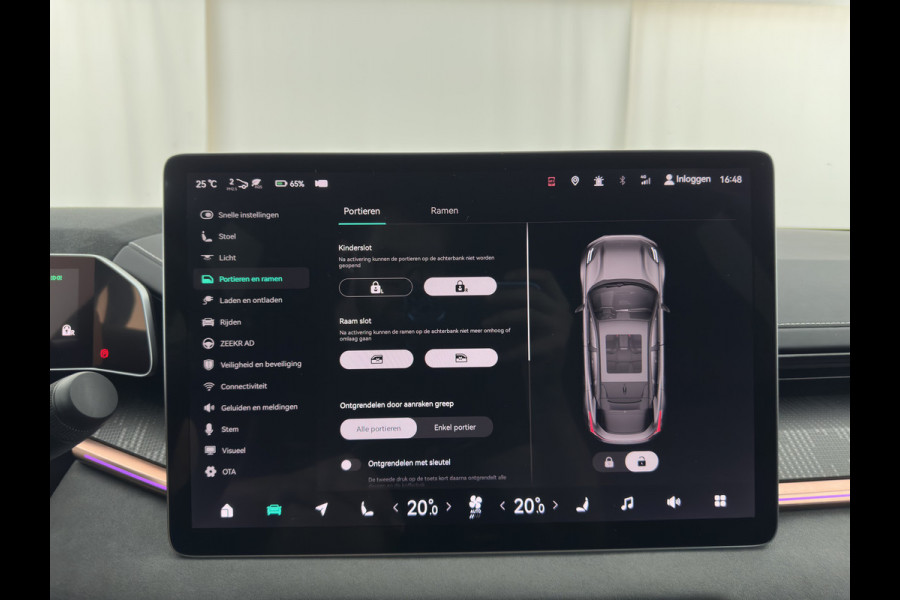 ZEEKR 001 AWD Performance 100 kWh {SoH-96%} [ 3-Fase-22 kW] (INCL-BTW) Aut. *HEATPUMP | PANO | LEATHER-MICROFIBRE | FULL-LED | BLINDSPOT | ADAPTIVE-CRUISE | YAMAHA-SOUND | HEATED-COMFORTSEATS | AMBIENTLIGHT | NAVI-FULLMAP | PRIVACY-GLASS | 22"ALU*