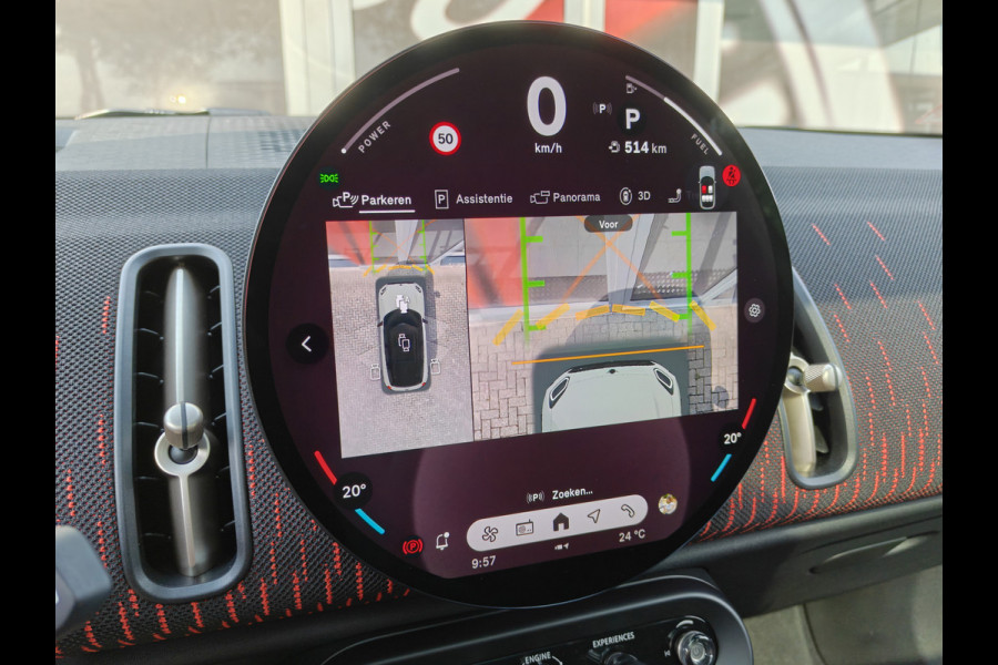 MINI Countryman 1.5 C Automaat JCW XL / Trekhaak(1.700KG) / HUD / 360 Camera / Adapt. Cruise / Keyless / Carplay