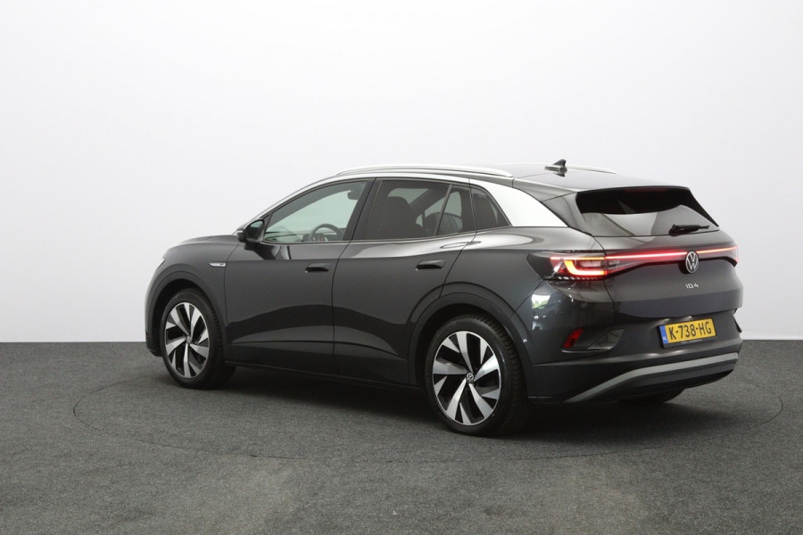 Volkswagen ID.4 First 77 kWh 204 PK, SOH 90 %, Trekhaak, LED, Leder-Alcantara, Carplay, 360 Camera